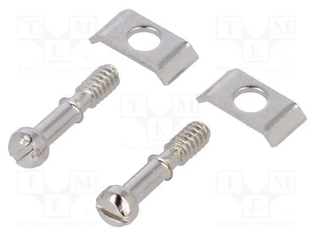 Conjunto de pernos para D-Sub, UNC 4-40, Comp.par.