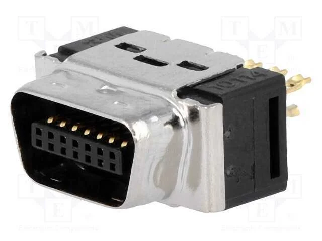 Conector: Mdr, Pin: 14, Blindadas, com Cabo, Mat: Poliéster, Ficha
