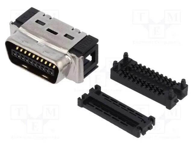 Conector: Mdr, Pin: 20, Blindadas, com Cabo, Mat: Poliéster, Ficha