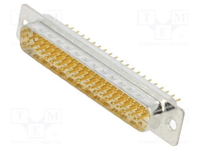 D-Sub HD, PIN: 62, tomada, macho, para PCB, simpl.