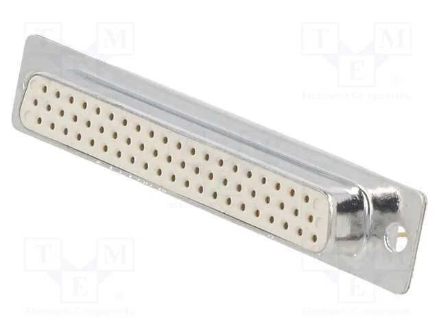 D-Sub HD, PIN: 62, tomada, fêmea, para PCB, simpl.