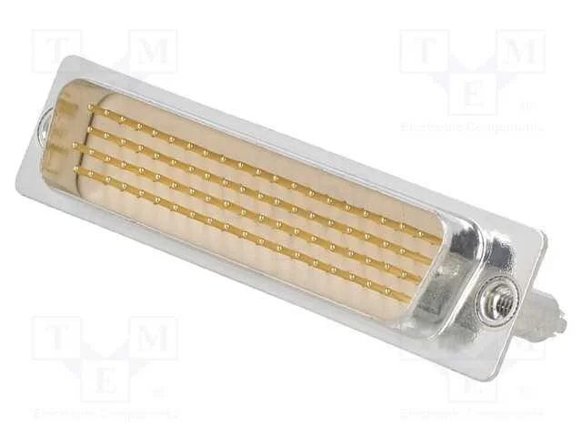 D-Sub HD, PIN: 78, tomada, macho, para PCB,trinco.