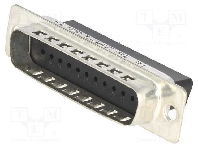 D-Sub, PIN: 25, macho, com cabo, Versão: sem cont.