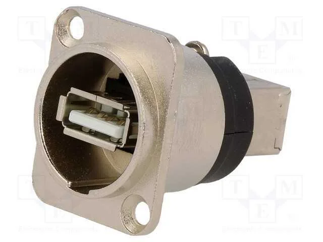 Adaptador, Usb a Tomada-Frente,Usb B Tomada-Parte de Trás, Ft