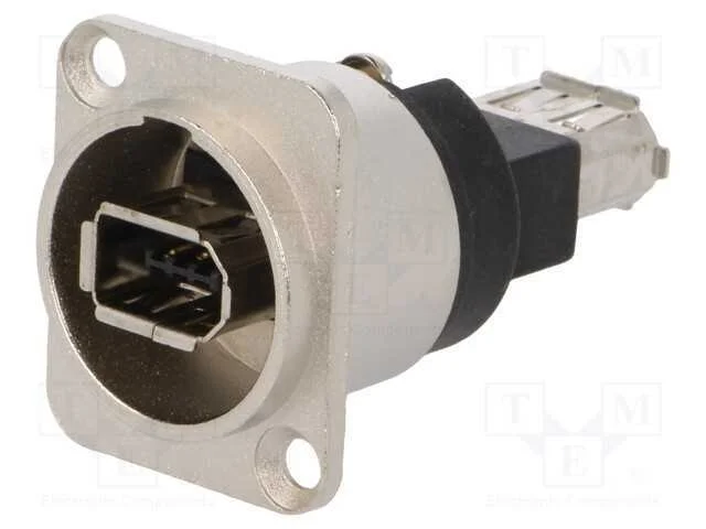 Conector, Ieee1394 Tomada,Em Ambos Os Lados, Ft, Blindadas