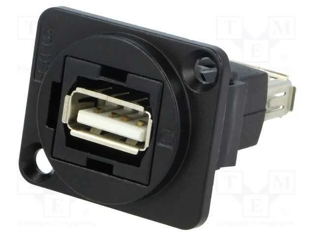 Conector, Usb a Tomada,Em Ambos Os Lados, Ft, Usb 2.0, Metal
