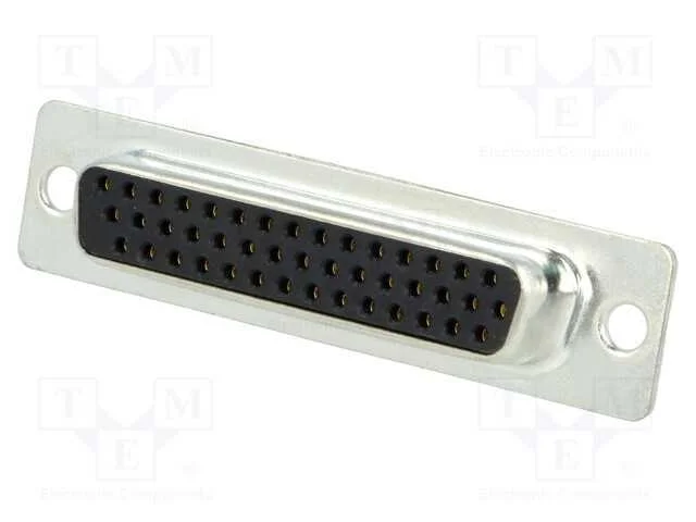 D-Sub HD, PIN: 44, ficha, fêmea, com cabo, solda,.