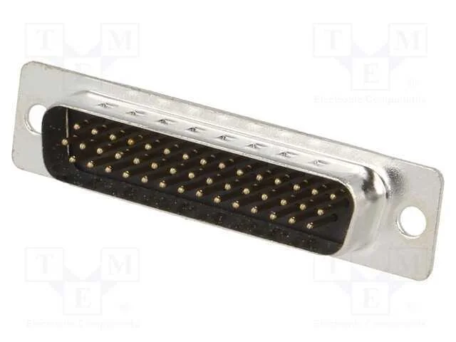 D-Sub HD, PIN: 44, ficha, macho, com cabo, solda,.