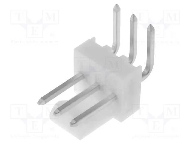 Tomada, fio-placa, macho, KK 254, 2,54mm, PIN: 3,.