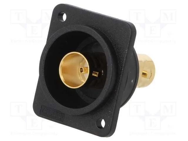 Conector, tomada BNC,em ambos os lados, FT, doura.