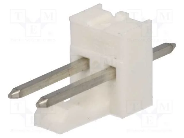 Tomada, fio-placa, macho, KK 254, 2,54mm, PIN: 2,.