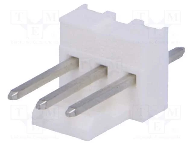 Tomada, fio-placa, macho, KK 254, 2,54mm, PIN: 3,.