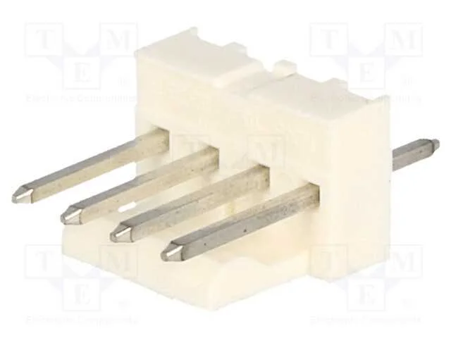 Tomada, fio-placa, macho, KK 254, 2,54mm, PIN: 4,.