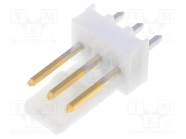 Tomada, fio-placa, macho, KK 254, 2,54mm, PIN: 3,.