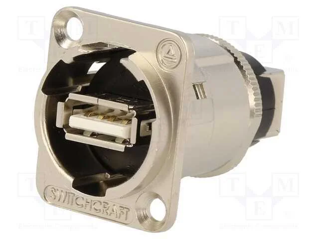 Adaptador, USB A tomada-frente,USB B tomada-parte.