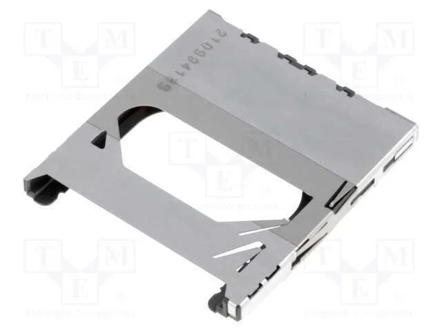 Conector: para Cartões, Mmc,Sd, Push-Push, Smt, Pin: 9