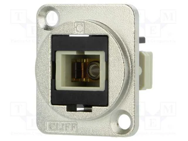 Conector: Fibra Ótica, Conector, Simplex de Passo Múltiplo, Ft