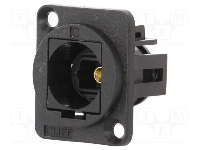 Conector: Fibra Ótica, Conector, Mat: Plástico, Ft, Norma Xlr