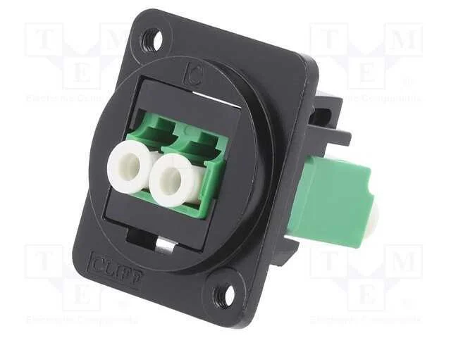Conector: Fibra Ótica, Conector, Duplex de Passo Único, Ft