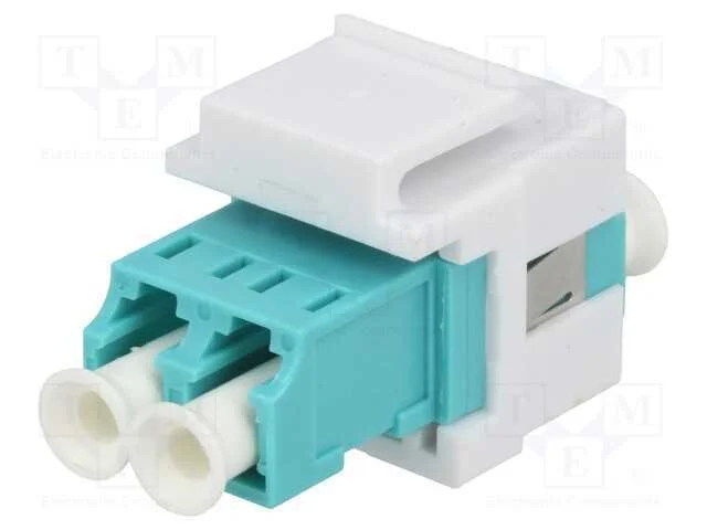Conector: Fibra Ótica, Tomada,Conector, Lc,Em Ambos Os Lados