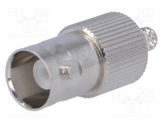 Ficha, Bnc, F&ecirc;mea, Simples, 50o, Cerrar, com Cabo.