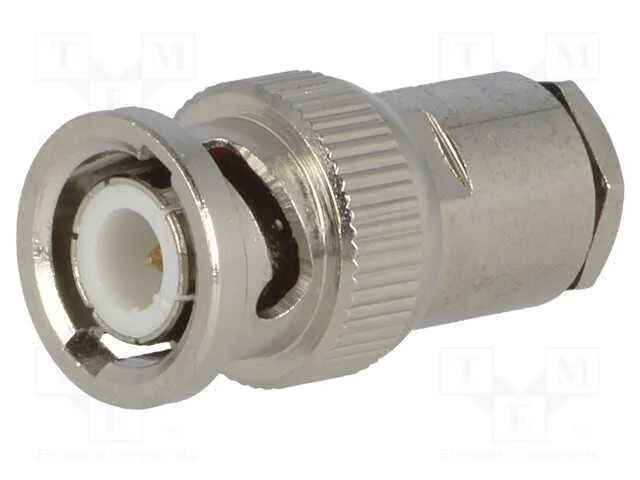 Ficha, Bnc, Macho, Simples, 50o, Rg58, Trançado (Clamp),Cerrar