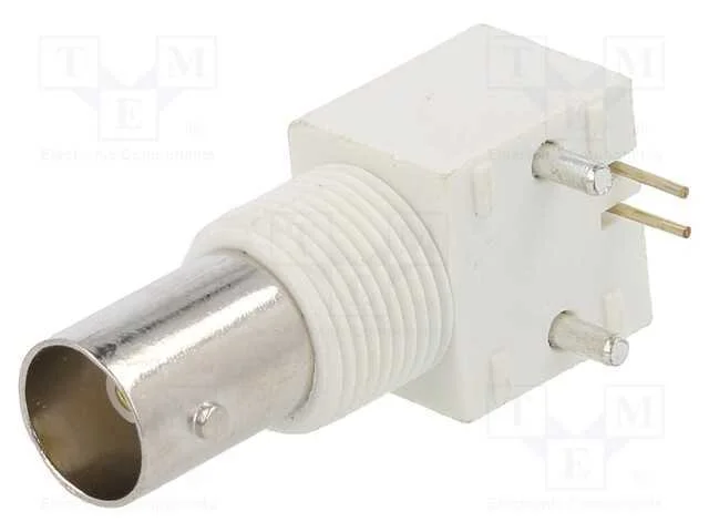 Tomada, BNC, fêmea, angulares, 75O, THT, para pai.