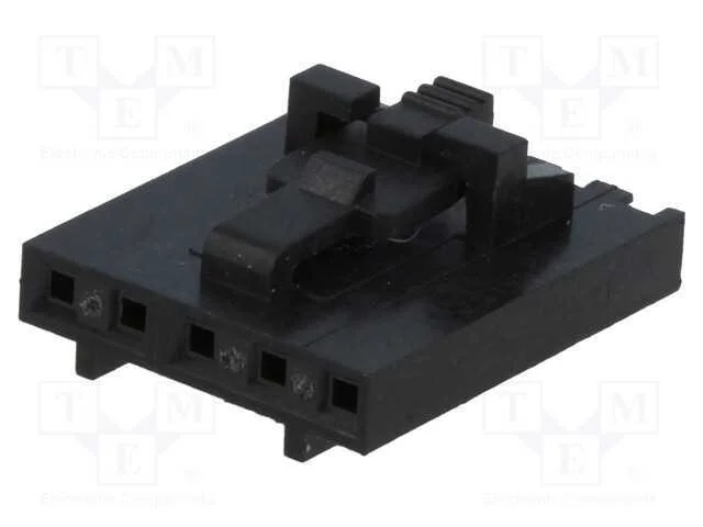 Ficha, fio-fio/placa, f&ecirc;mea, SL, 2,54mm, PIN: 5, .