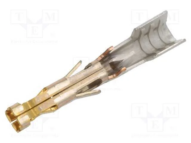 Contacto, Fêmea, Dourado, 16awg÷14awg, Mega-Fit, Cortados de Rolo
