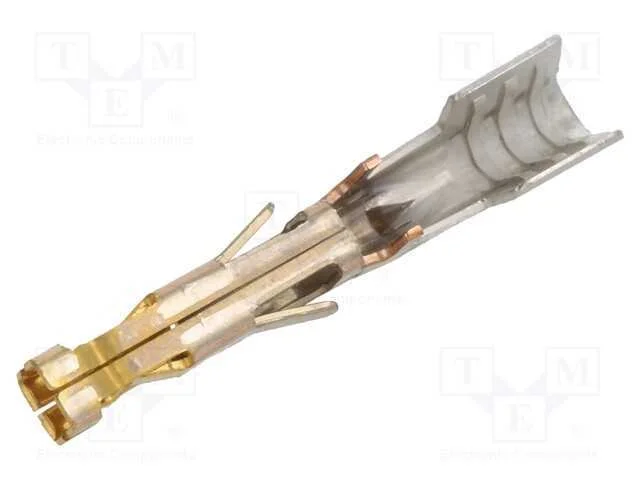 Contacto, Fêmea, Dourado, 16awg÷14awg, Mega-Fit, Cortados de Rolo