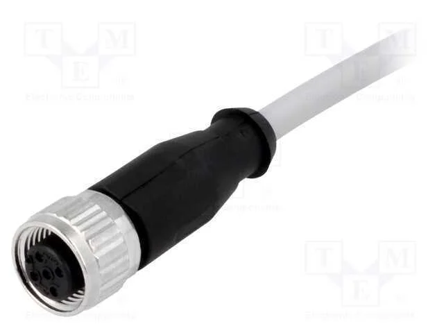 Ficha, M12, PIN: 5, fêmea, código A-DeviceNet / C.