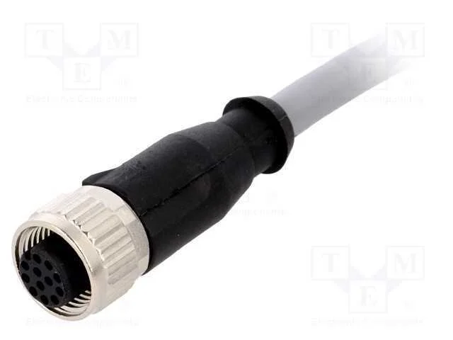 Ficha, M12, PIN: 12, fêmea, código A-DeviceNet / .