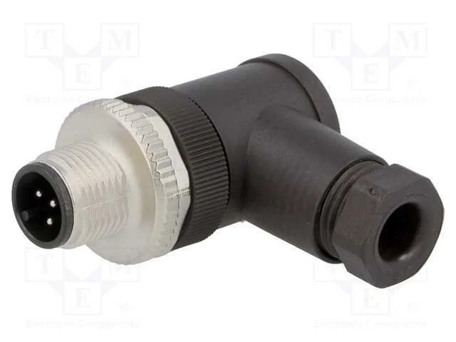 Ficha, M12, Pin: 5, Macho, Código A-Devicenet / Canopen, com Cabo