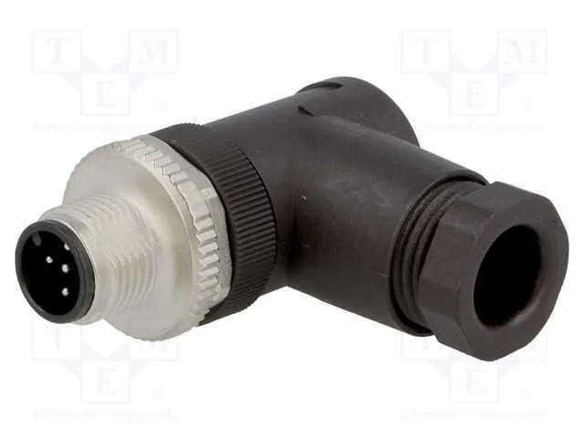 Ficha, M12, Pin: 5, Macho, Código A-Devicenet / Canopen, com Cabo