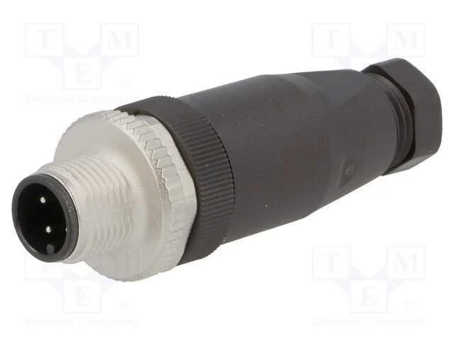 Ficha, M12, Pin: 4, Macho, Código A-Devicenet / Canopen, com Cabo