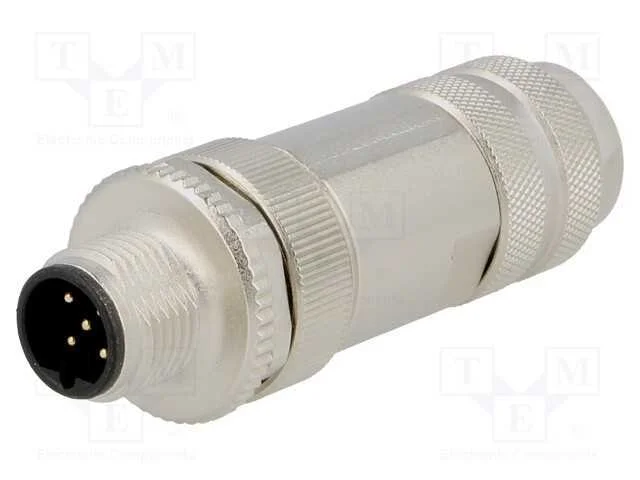 Ficha, M12, Pin: 5, Macho, Código B-Profibus, com Cabo, Ip67