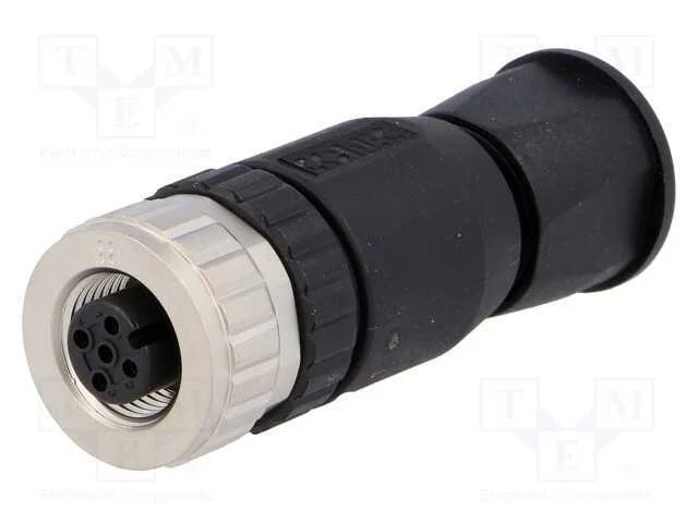 Ficha, M12, PIN: 5, f&ecirc;mea, c&oacute;digo A-DeviceNet / C.