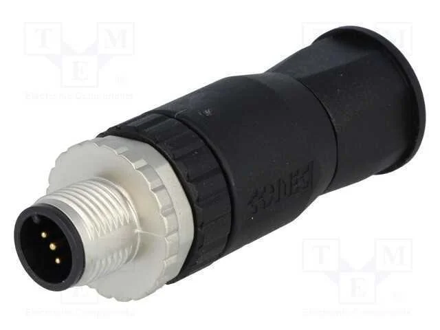 Ficha, M12, Pin: 5, Macho, Código A-Devicenet / Canopen, com Cabo