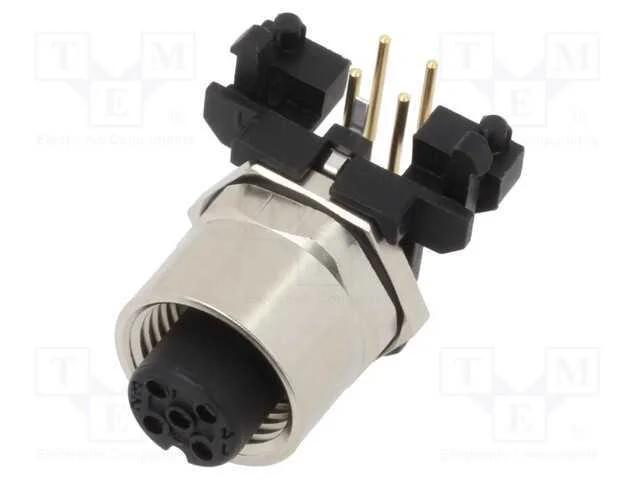 Tomada, M12, Pin: 4, Fêmea, Código A-Devicenet / Canopen, Tht, Ip67