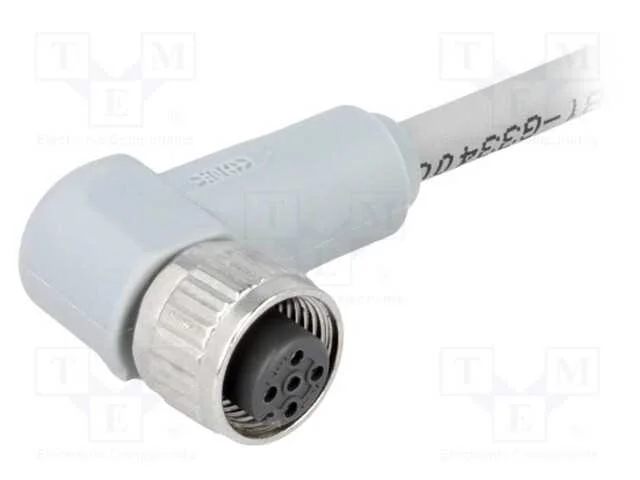 Ficha, M12, PIN: 4, fêmea, código A-DeviceNet / C.