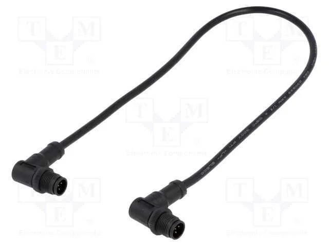 Cabo para Sensores/Automatização, Pin: 5, M12-M12, 0,5m, Pino