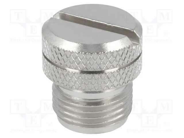 Tapa protetora, conetores fêmea M12, IP67, metal