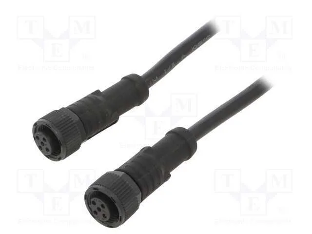 Cabo para Sensores/Automatização, Pin: 5, M12-M12, 1m, Pino, Pino