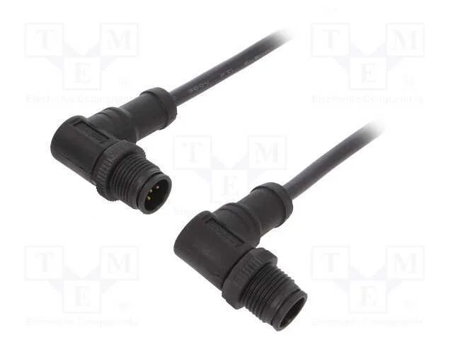 Cabo para Sensores/Automatização, Pin: 5, M12-M12, 1m, Pino, Pino