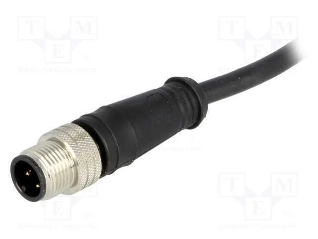 Ficha, M12, Pin: 4, Macho, Código A-Devicenet / Canopen, 2m, Ip67