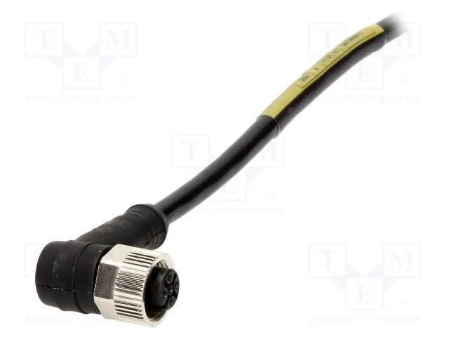 Ficha, M12, Pin: 4, Fêmea, Código A-Devicenet / Canopen, 2m, Ip67