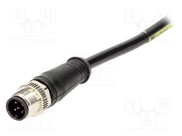 Ficha, M12, Pin: 5, Macho, Código A-Devicenet / Canopen, 2m, Ip67