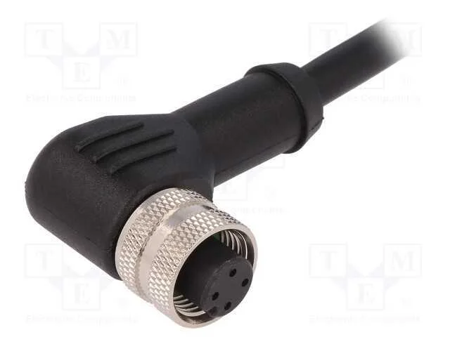 Ficha, M12, PIN: 4, fêmea, código A-DeviceNet / C.