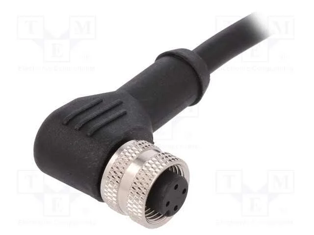 Ficha, M12, PIN: 3, fêmea, código A-DeviceNet / C.