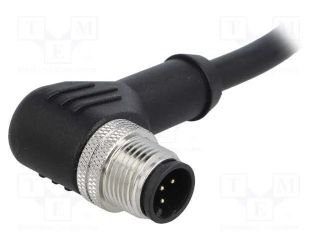 Ficha, M12, Pin: 5, Macho, Código A-Devicenet / Canopen, Ip65,Ip67